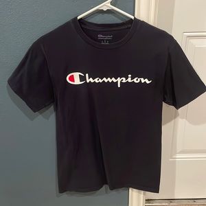 Size mens small navy blue champion shirt